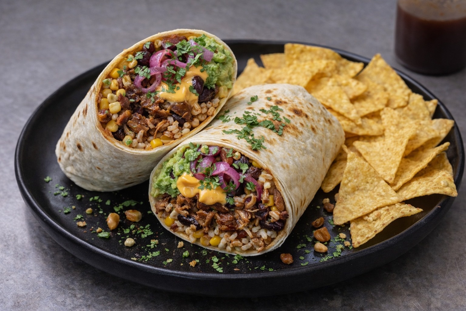 BURRITO CHRUNCY CHICKEN